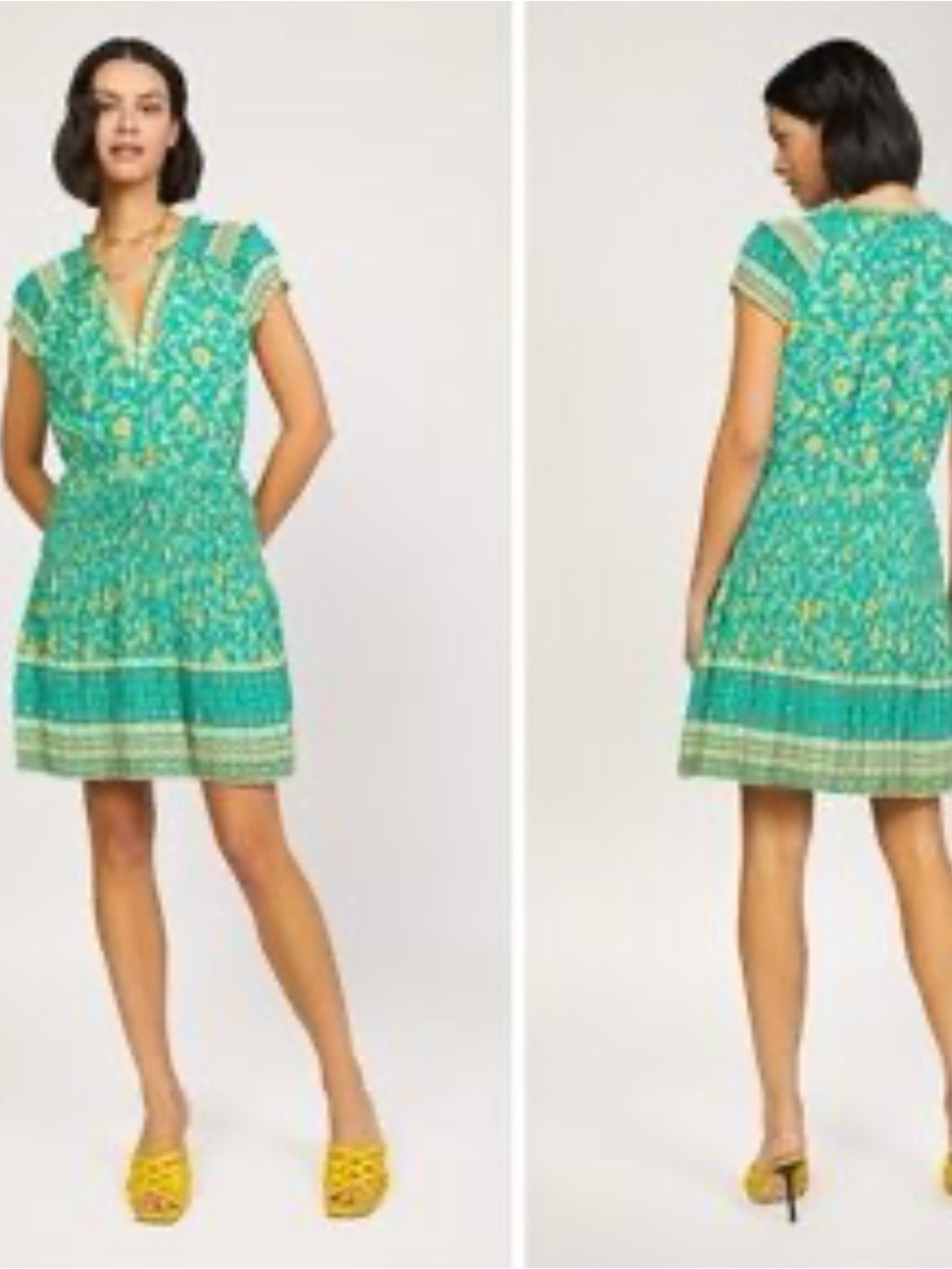 Current air green dress large
